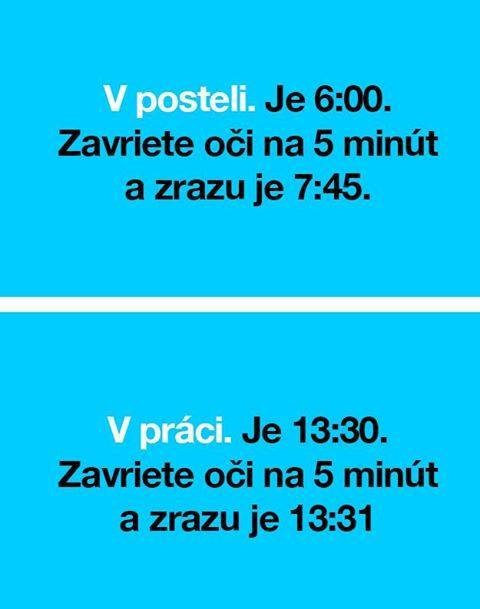 relativita času
