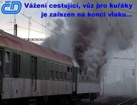 Vagón pre fajčiarov